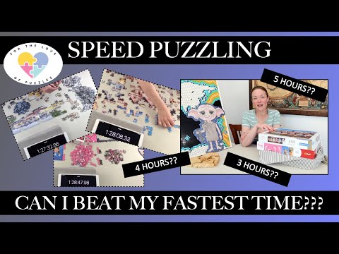 Speed Puzzling Compilation: Can I beat my fastest time??