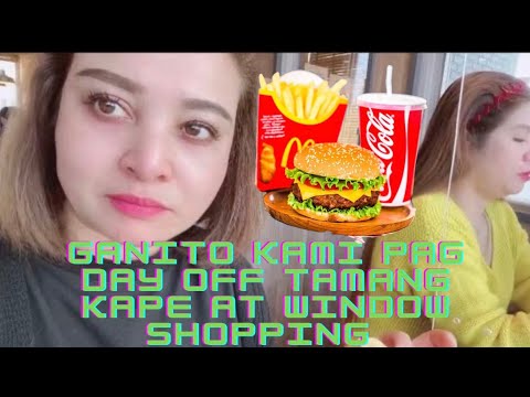 Gala gala lang shopping sa shimamura at mag kape sa mcdo