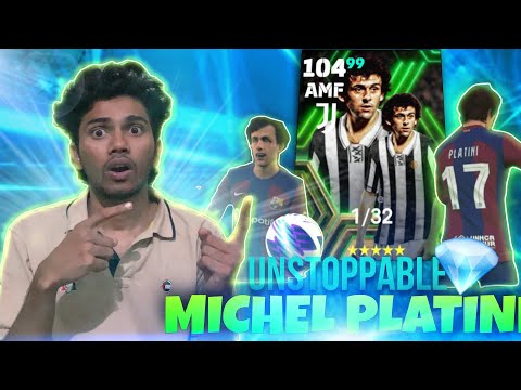 MICHEL PLATINI (AMF) - BROKEN CARD 🥶🔥 FINISHING + RUNNING ☠️😂 ... PLAYER PROGRESSION BY RiCH BOY