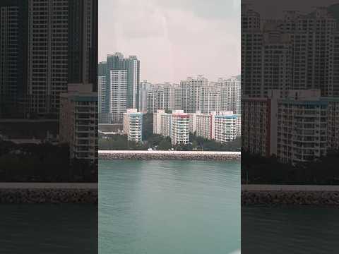 Stunning Busan cityscape from Gwangan Bridge (7.4 km) over Suyeongman Bay, Busan, South Korea!