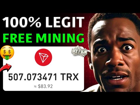 100% Free TRX Mining Site 2024 - No minimum withdraw 🤑 || Your Crypto Investor