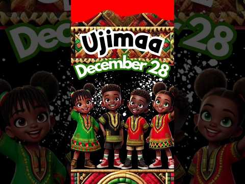 Ujamaa | Kwanzaa Day 3 | Childcare Classroom Cultural Celebration | Preschool