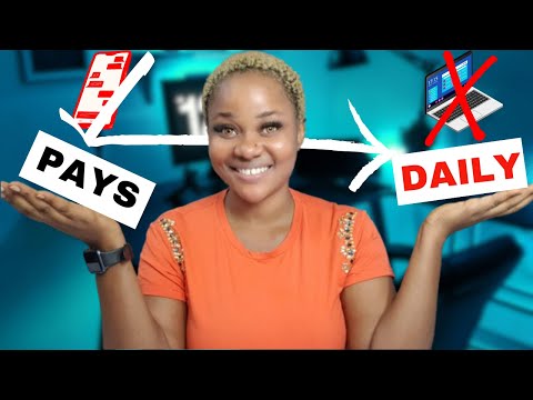 8 Websites that will PAY you DAILY/WEEKLY (Easy Work from home Jobs)