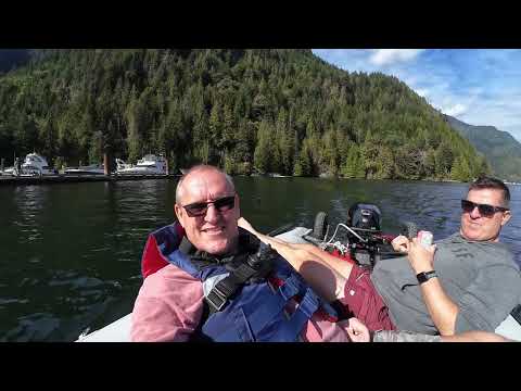 Boating up Indian Arm - Such a Beautiful Trip!