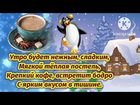 С добрым зимним утром и хорошим днем! Пусть только радость будет в нем! Доброе утро. С добрым утром.