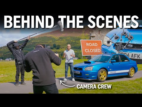 Driving Richard Hammond’s 500hp Subaru for the first time | behind-the-scenes