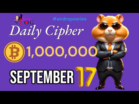 17 September Hamster Kombat Daily Cipher Code