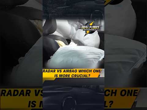 Rader or Airbag? Which one is more crucial?#safetyfirst  #honda  #toyota