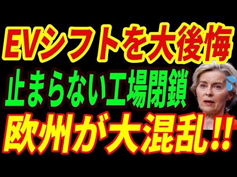 【海外の反応】ＥＶで地獄絵図⁉崩壊する欧州の生々しい実態とは・・・