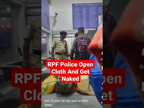 RPF Police slap CRPF #viralvideo #viralshorts #crpf #rpf