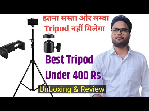 Best Tripod Under 400 Rs | Meraki Wonder Lightweight Tripod 7 feet Long | Unboxing and Review