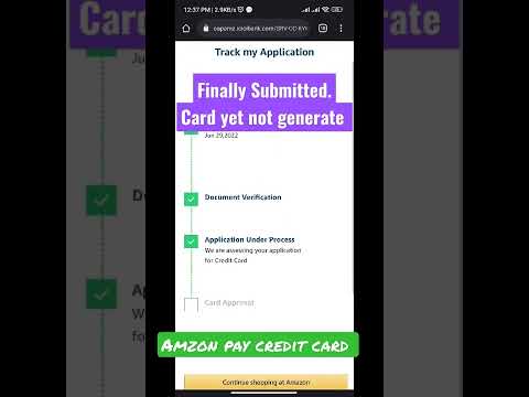 Amazon pay credit card 3rd time apply ।। CIBIL 756