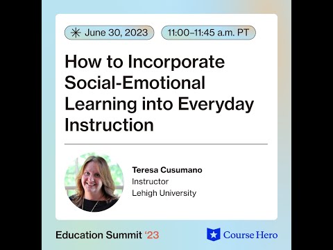 How to Incorporate Social Emotional Learning into Everyday Instruction