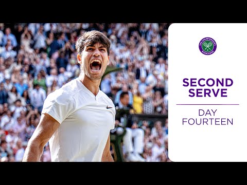 Behind the Scenes as Alcaraz wins again! | Second Serve | Day Fourteen | Wimbledon 2024