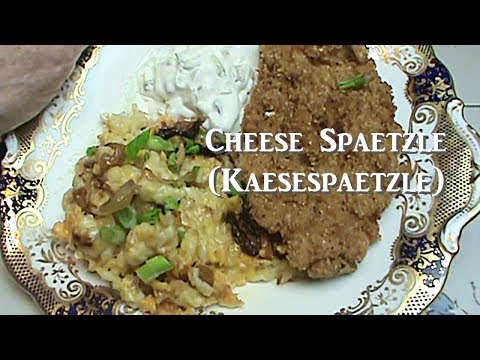 Cheese Spaetzle (Kaesespaetzle)