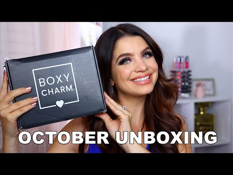 BOXYCHARM OCTOBER 2020 UNBOXING