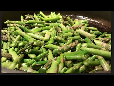 Stir fried asparagus - a Tasty Thursday video