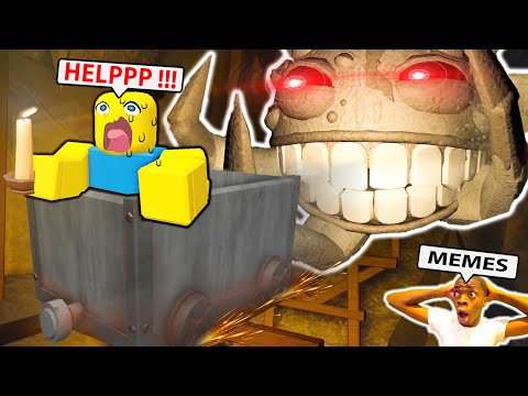 Roblox DOORS FLOOR 2 - The Mine Ending Funny Moments (All Cutscenes & Bosses) | Roblox DOORS UPDATE