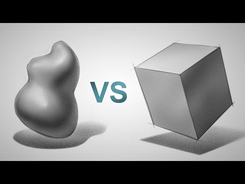 Sculpting Organics Vs Constructing Hard Surface