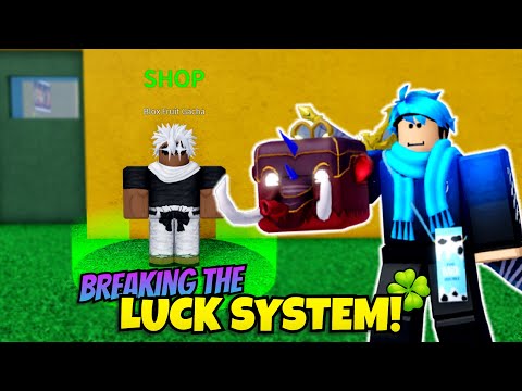 I Finally Breaking The Luck System!! (Blox Fruits)