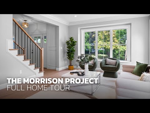 The Morrison Project: Bright, Elegant, and Timeless Transitional Home Tour