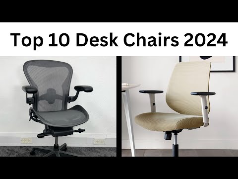 Top 10 Desk Chairs for Back Pain Sufferers 2024 Edition !