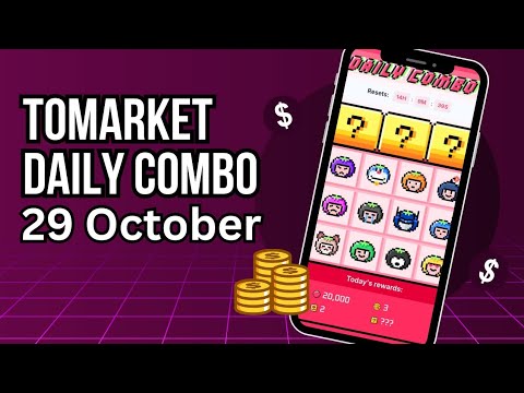 Tomarket Daily Combo 29 October | Tomarket Daily Combo Solved Today | Crypto Spot