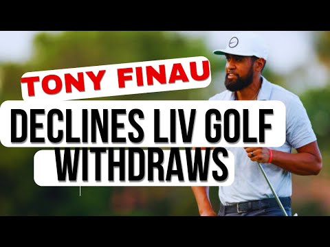 Tony Finau Declines LIV Golf, Withdraws from Hero World Challenge Due to Injury