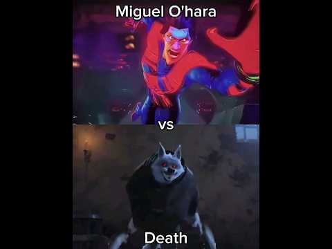 Miguel O'hara vs Death (Spider-Man: Across the Spider-Verse | Puss in Boots: The Last Wish)