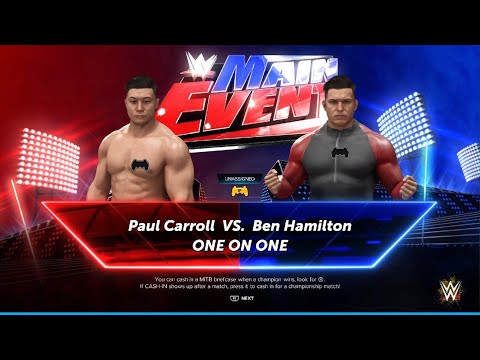 WWE 2K24 - AWA Main event: Ben Hamilton vs Paul