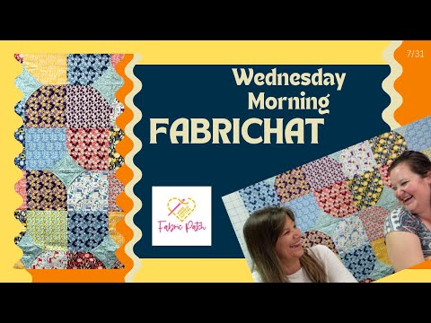 Wednesday Morning FabriChat - Laughter and WINNERS!!