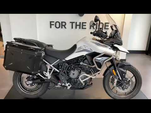 Triumph Tiger 900 GT Pro finished in pure white