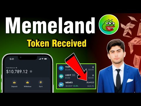 Memeland Token Received Tokeeper Wallet Today Big Good News😁How to sell Memeland Token