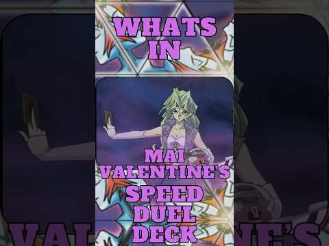 Mai Valentine's Speed Duel Deck  #yugioh #cards #yugiohcards  #tcg #maivalentine #harpielady #anime