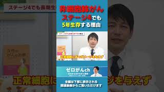 非小細胞肺がんステージ4でも5年生存する理由 　#肺がん #肺癌 #がん専門医