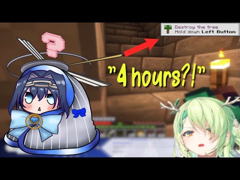 Kronii Doesn't Notice For 4 Hours! [HOLOLIVE EN MINECRAFT]