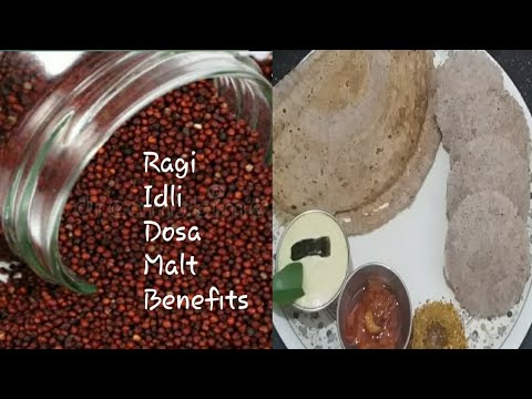 How To Make Ragi Idli,Crispy Dosa and Ragi Malt ||Weight Loss Recipe||SmartPurnima