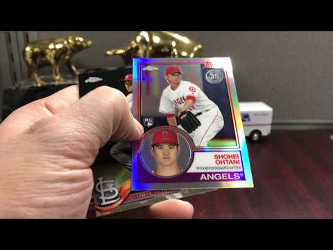 2018 Topps Chrome Baseball Blaster Break x3