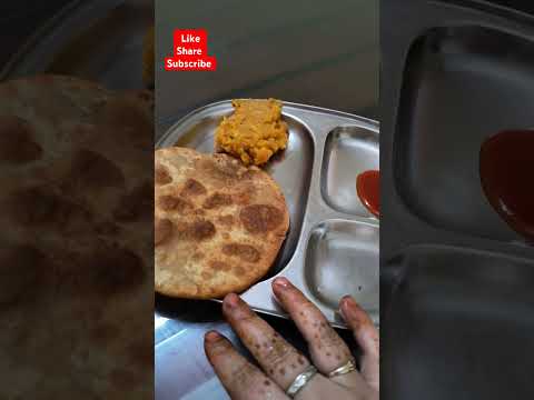 Breakfast #youtubeshorts #food #breakfast #poori #shortvideo #foodshorts