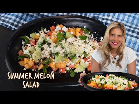 ☀️ Beat the Heat! Refreshing Summer Melon Salad