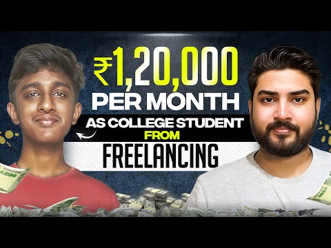 How He Makes 1 Lakh/Month in Second Year | Freelancing Roadmap 🔥