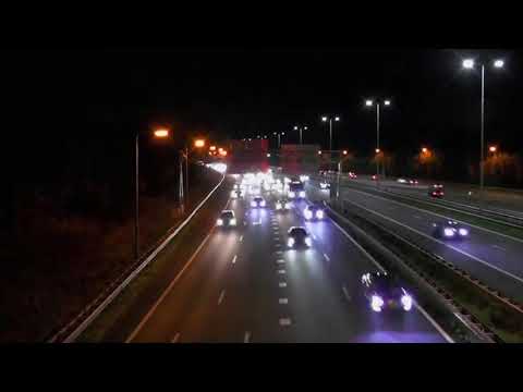 Nighttime Traffic | Copyright Free Video Footage