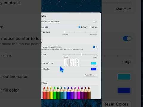 Change the COLOUR of your Mac Cursor 🤯