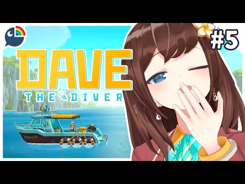 【#5】(Dave the Diver) fishy fish fish go swimmy swim swim【NIJISANJI | Hana Macchia】