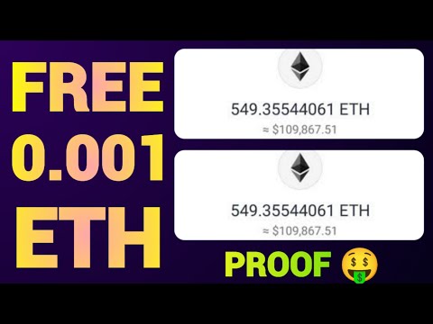 Claim Free 0.001 Ethereum ➕️ Live withdrawal ■ No Investment Required