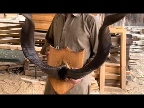 how to make deer horns decoration.