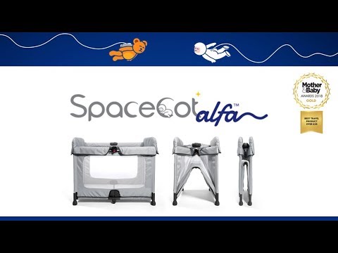 SpaceCot Alfa Travel Cot Store Demo - Direct2Mum