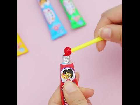 [Little B House] 20pcs Colourful Magic Bubble Glue Blowing Classic Toys Birthday Party Gift - BT446