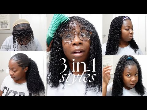 Easy, Viral, Undetectable and REALISTIC "All in One Half Wig" | HerGivenHair