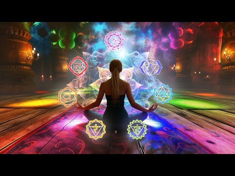 ALL 7 CHAKRAS HEALING MUSIC | Full Body Aura Cleanse & Boost Positive Energy | Meditation Music